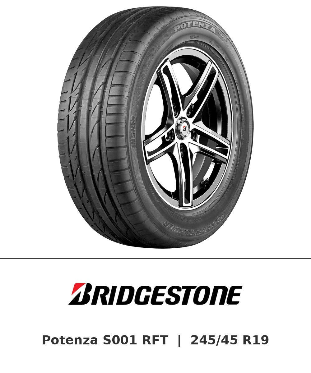 Bridgestone Potenza S001 RFT 245/45 R19