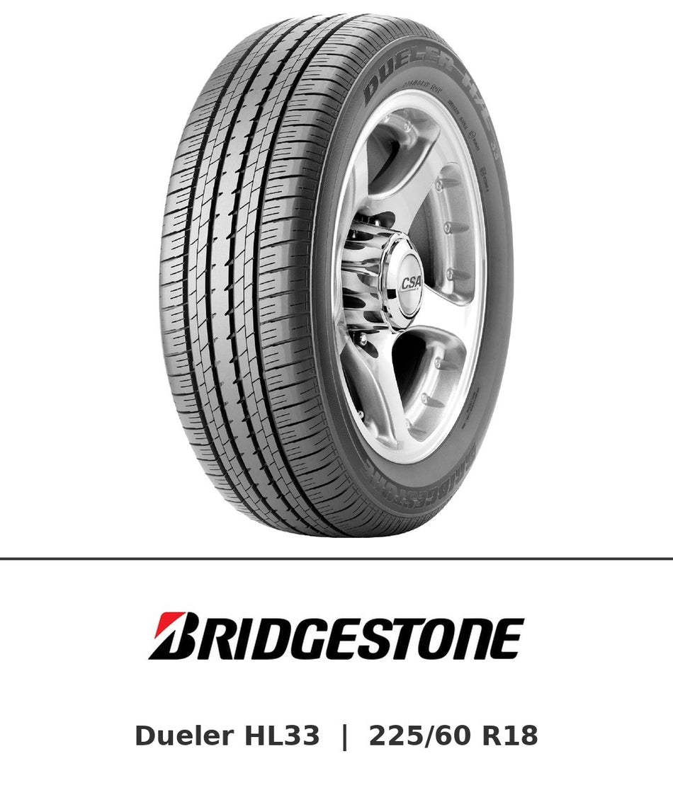 Bridgestone Dueler HL33 225/60 R18