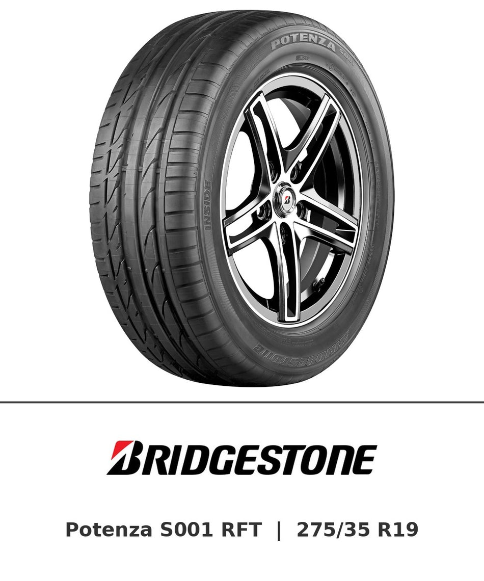Bridgestone Potenza S001 RFT 275/35 R19