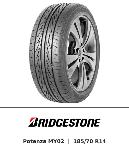 Bridgestone Potenza MY02 185/70 R14