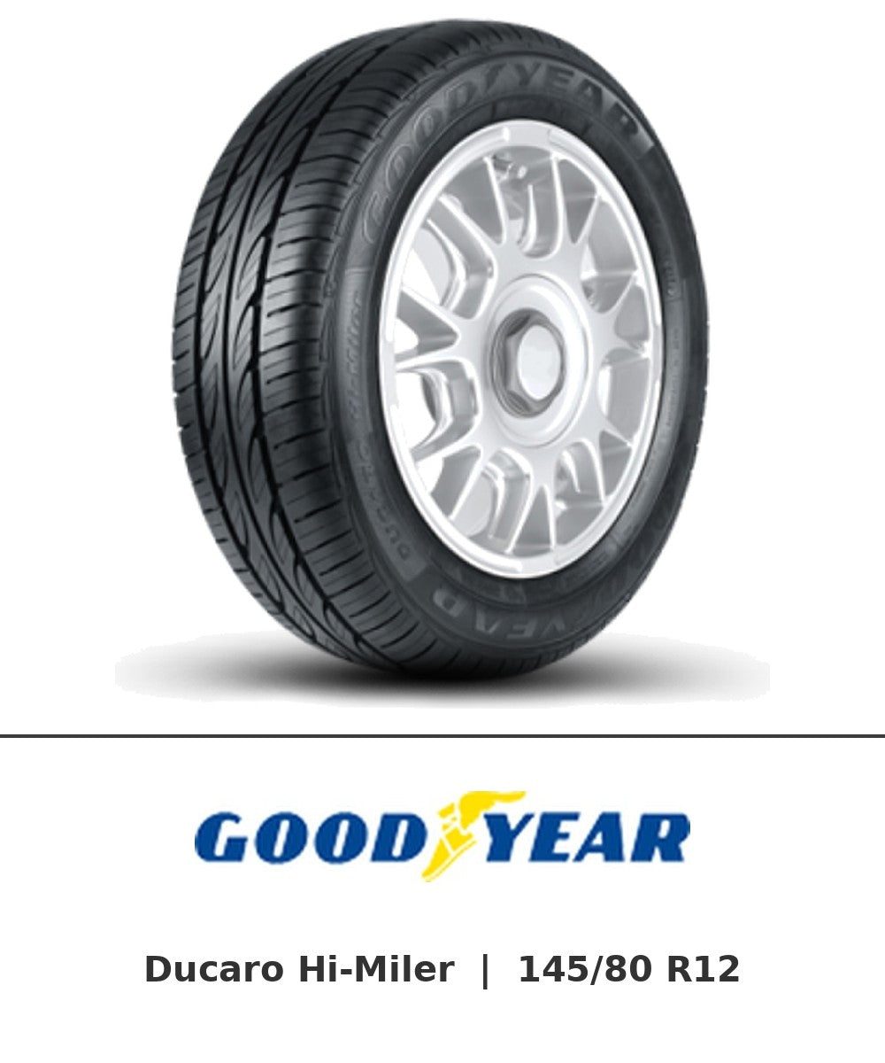 Goodyear Ducaro Hi-Miler 145/80 R12