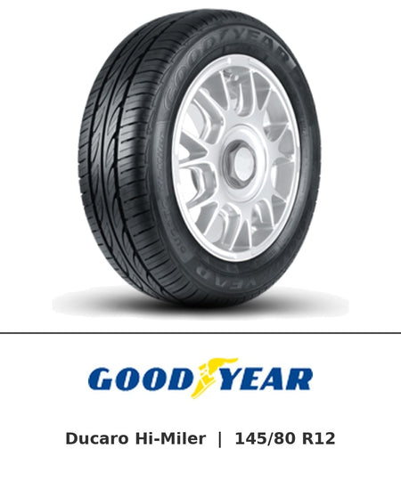Goodyear Ducaro Hi-Miler 145/80 R12