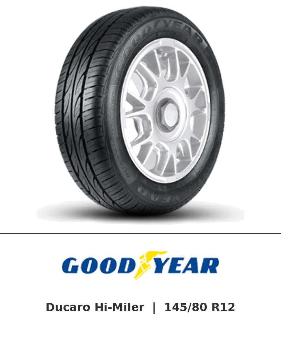 Goodyear Ducaro Hi-Miler 145/80 R12