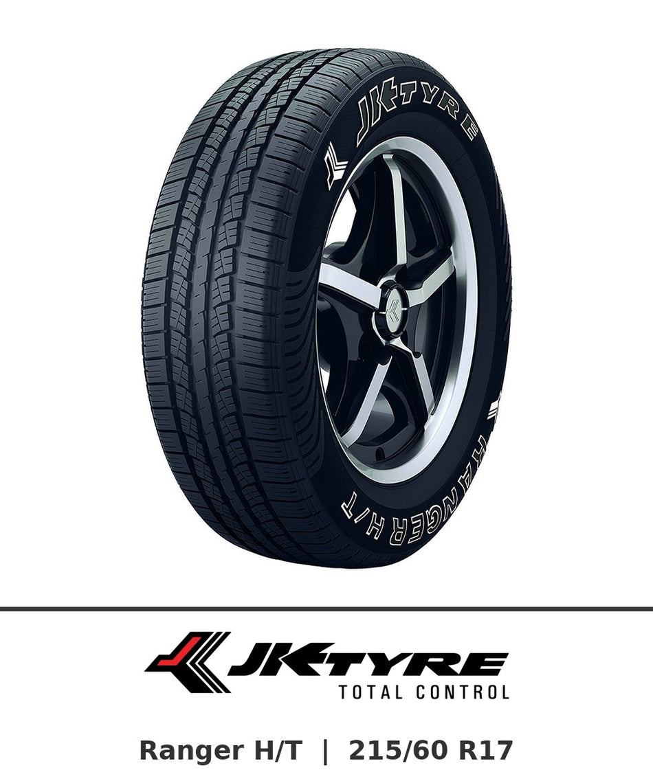 JK Ranger H/T 215/60 R17 tyre with brand logo