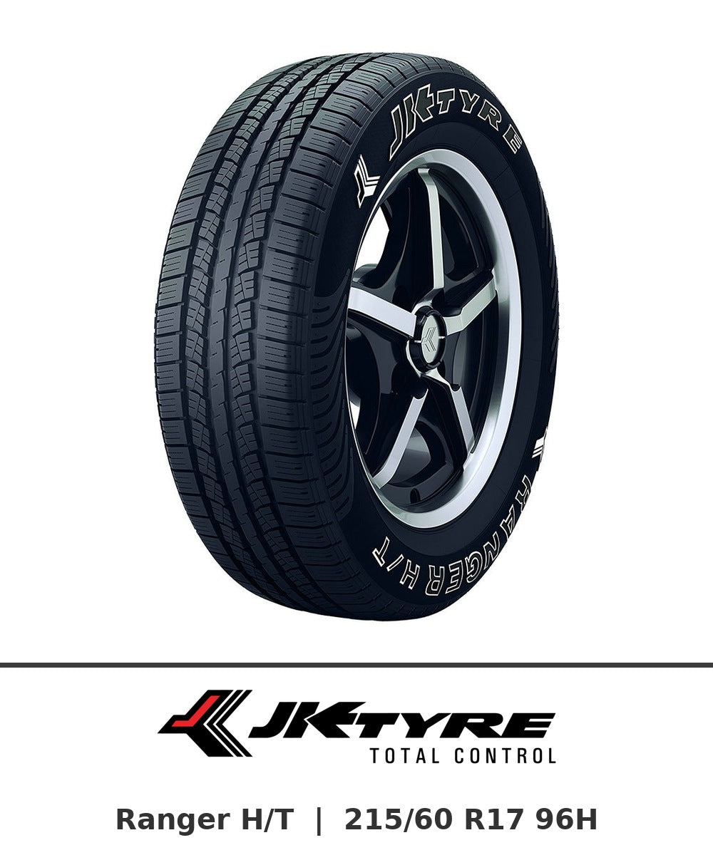 JK Ranger H/T 215/60 R17 96H tyre with brand logo