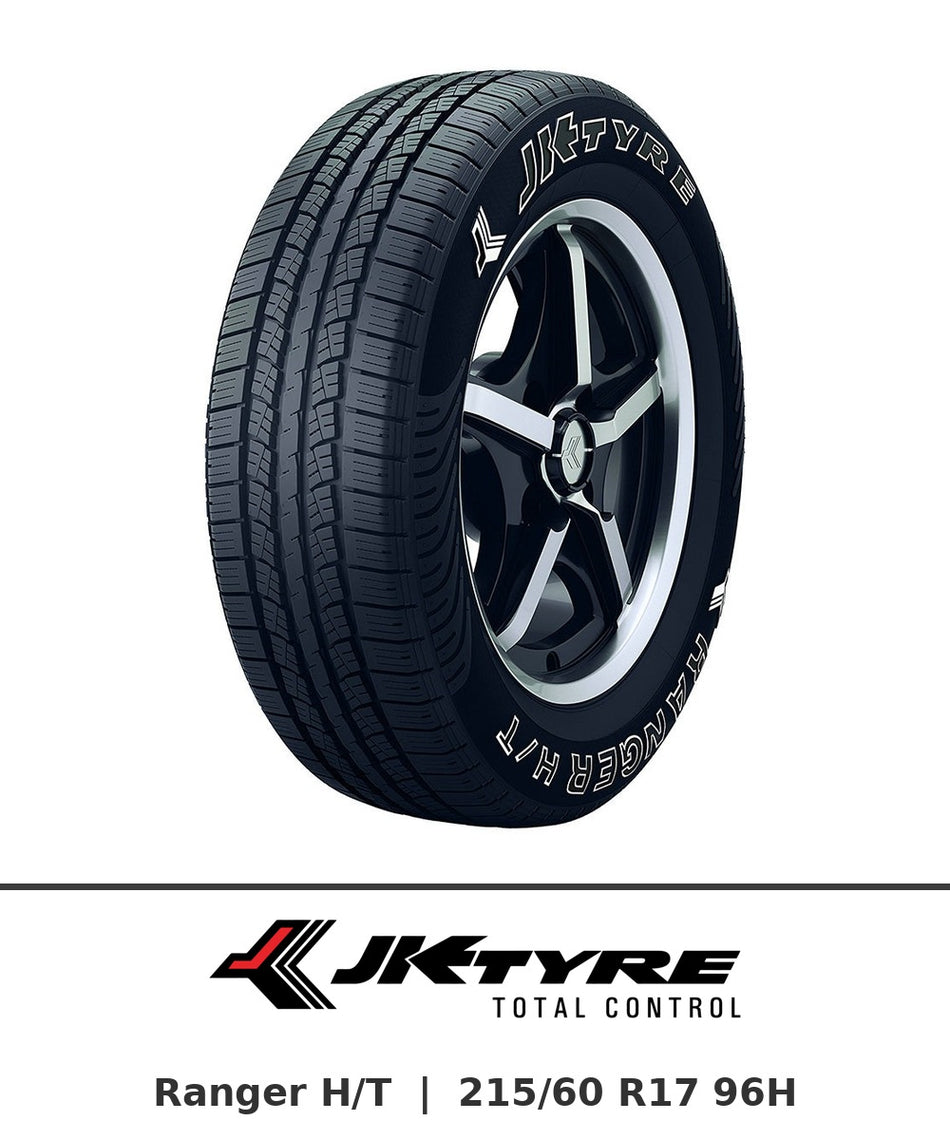 JK Ranger H/T 215/60 R17 96H tyre with brand logo