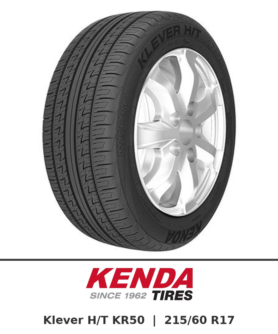 Kenda Klever H/T KR50 215/60 R17 tyre with brand logo