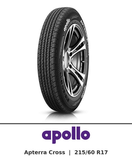 Apollo Apterra Cross 215/60 R17 tyre with brand logo