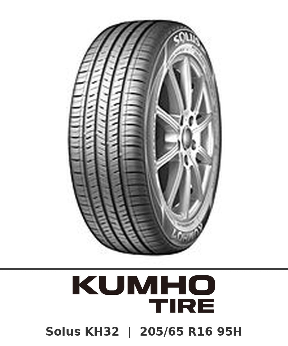 Kumho Solus KH32 205/65 R16 95H tyre with brand logo