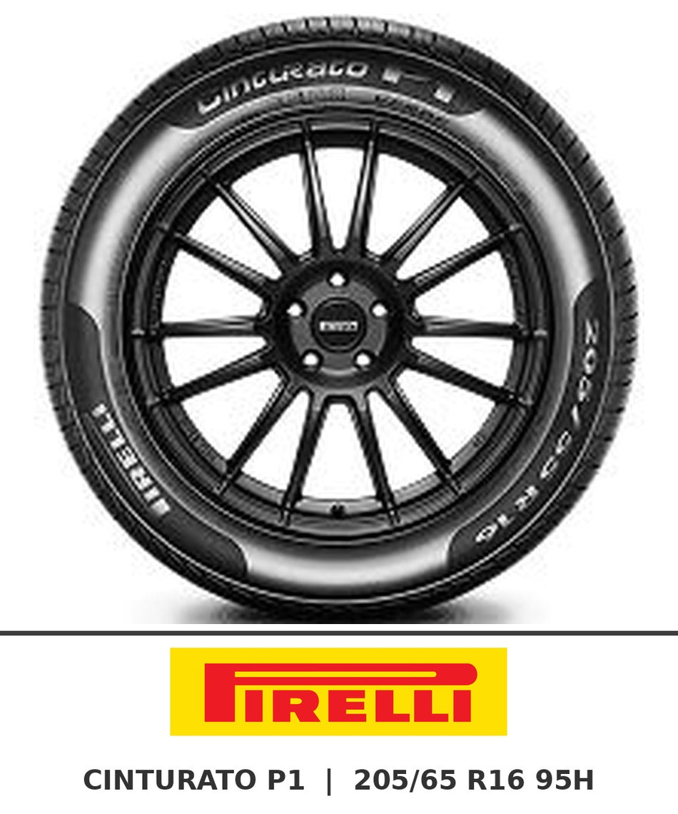 Pirelli CINTURATO P1 205/65 R16 95H tyre with brand logo