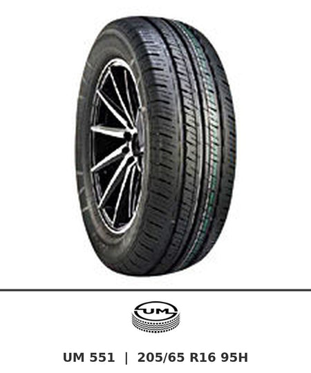 UltraMile UM 551 205/65 R16 95H tyre with brand logo