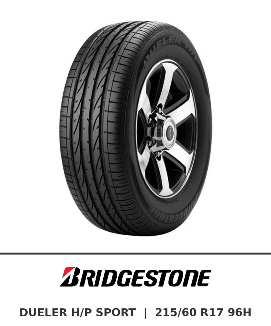 Bridgestone DUELER H/P SPORT 215/60 R17 96H tyre with brand logo