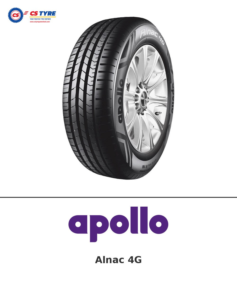 Apollo Alnac 4G 195/60 R15 88H tyre with brand logo