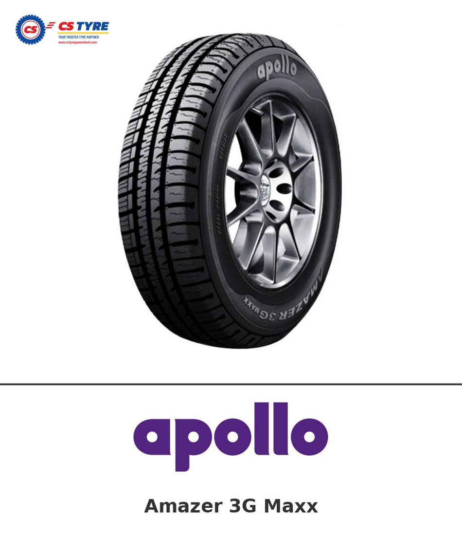Apollo Amazer 3G Maxx 175/70 R14 84T tyre with brand logo