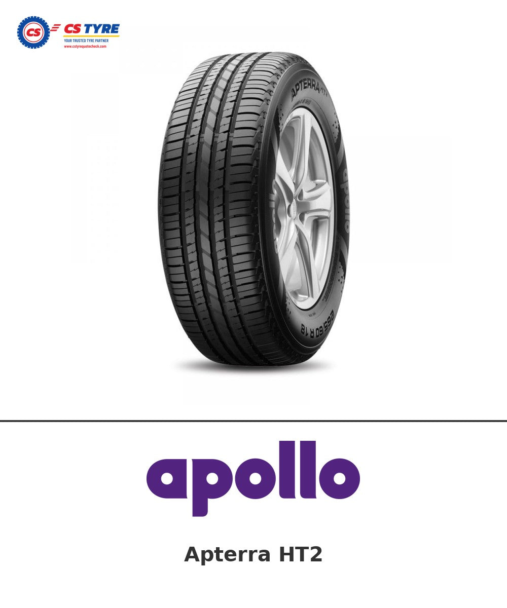 Apollo Apterra HT2 225/60 R17 tyre with brand logo