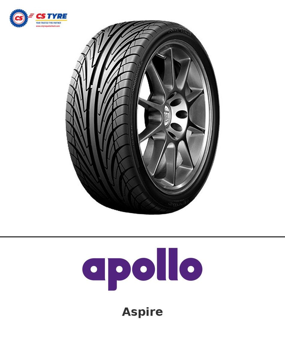 Apollo Aspire 245/40 R18 93W tyre with brand logo