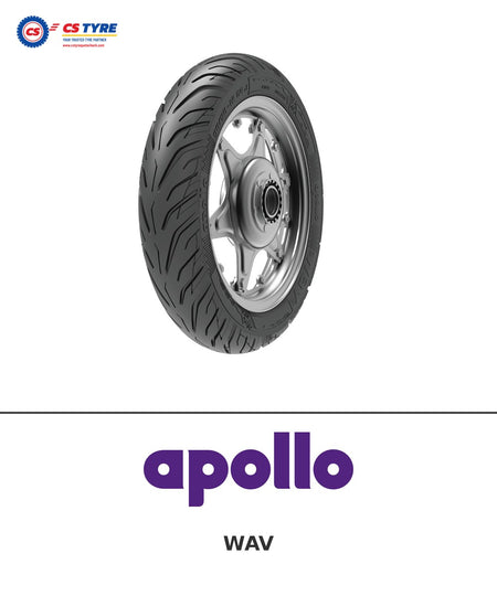 Apollo WAV 110/70-12 bike tyre with brand logo
