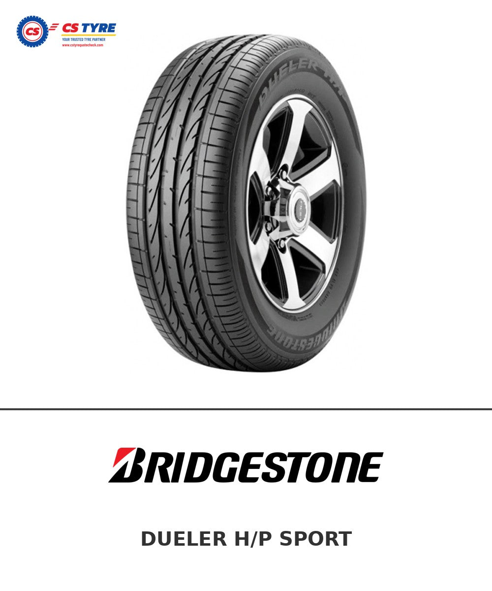 Bridgestone DUELER H/P SPORT 265/50 R19 110Y tyre with brand logo
