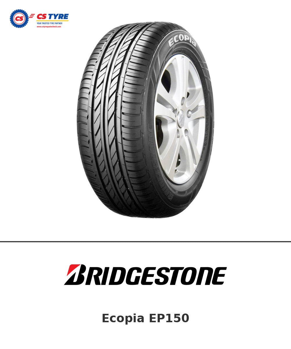 Bridgestone Ecopia EP150 185/55 R16 83H tyre with brand logo