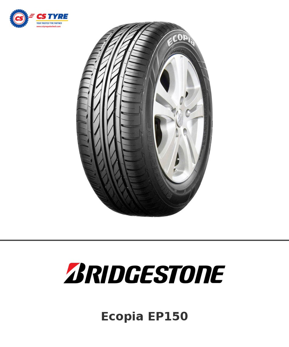 Bridgestone Ecopia EP150 185/55 R16 83H tyre with brand logo