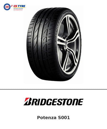 Bridgestone Potenza S001 275/40 R19 105Y tyre with brand logo