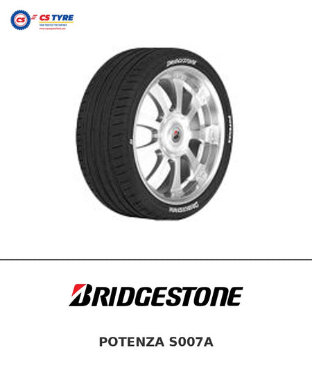 Bridgestone POTENZA S007A 275/35 R20 tyre with brand logo