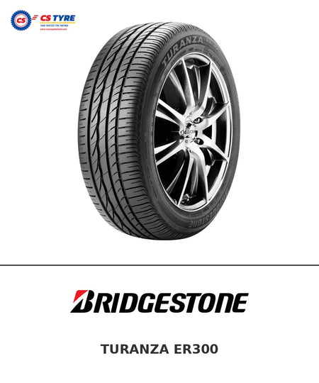 Bridgestone TURANZA ER300 185/60 R15 84H tyre with brand logo
