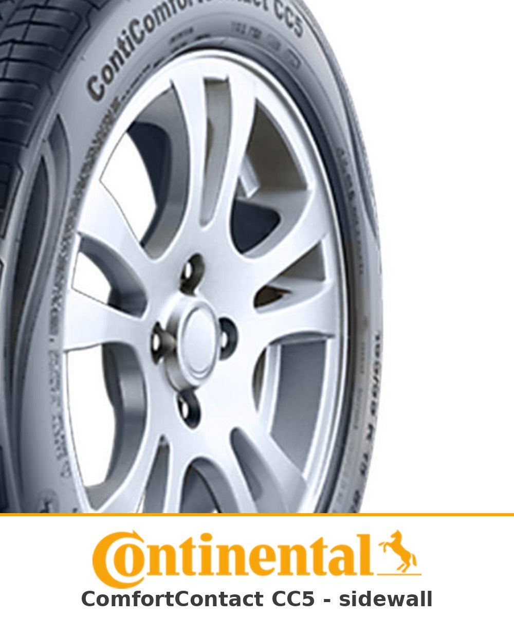 Continental ComfortContact CC5 sidewall close-up