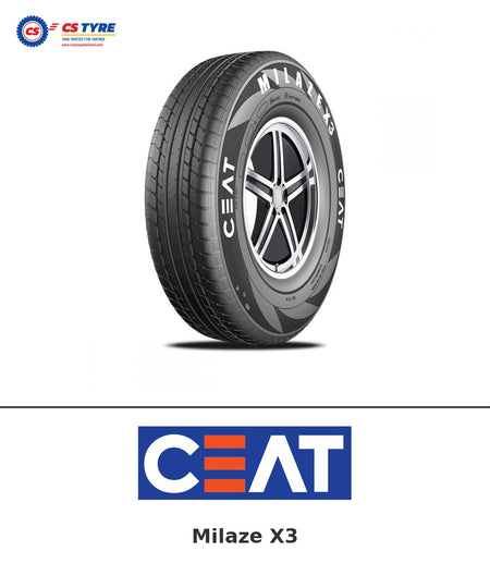 CEAT Milaze X3 175/70 R14 84H tyre with brand logo