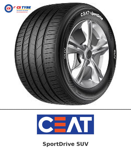 CEAT SportDrive SUV 235/55 R18 104W tyre with brand logo