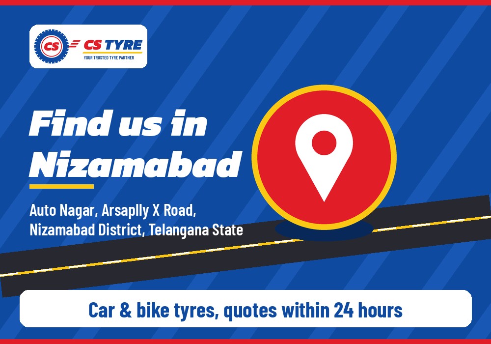 Find CS Tyre in Nizamabad