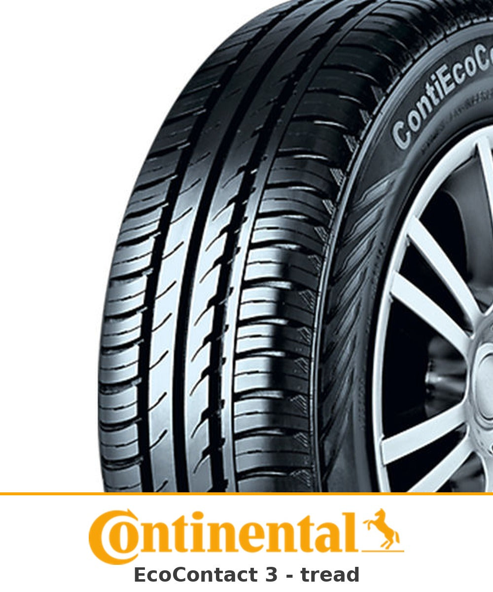 Continental EcoContact 3 tread close-up
