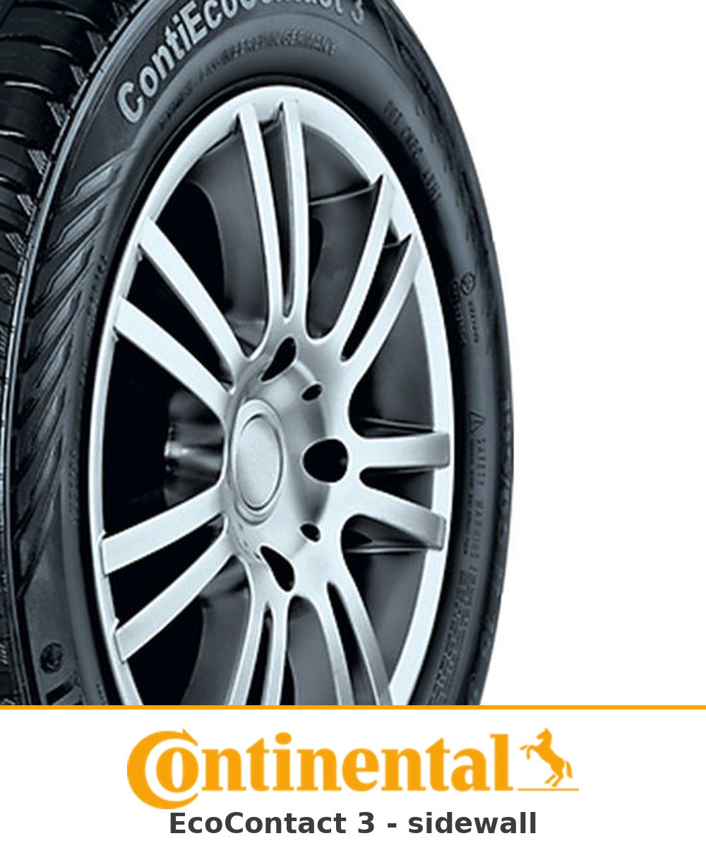 Continental EcoContact 3 sidewall close-up
