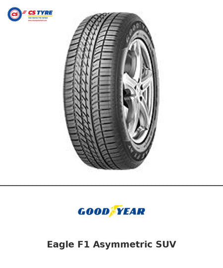 Goodyear Eagle F1 Asymmetric SUV 225/55 R18 109V tyre with brand logo