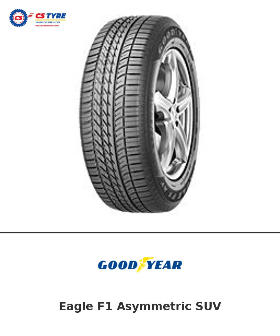 Goodyear Eagle F1 Asymmetric SUV 265/50 R19 110Y tyre with brand logo