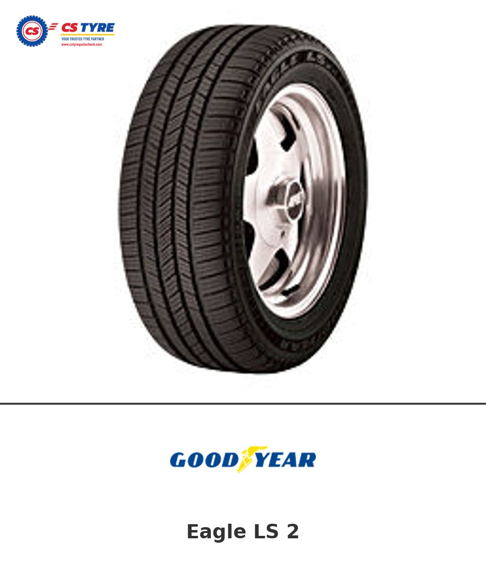 Goodyear Eagle LS 2 225/50 R17 94H tyre with brand logo