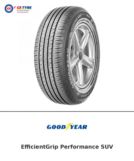Goodyear EfficientGrip Performance SUV 255/55 R19 tyre with brand logo