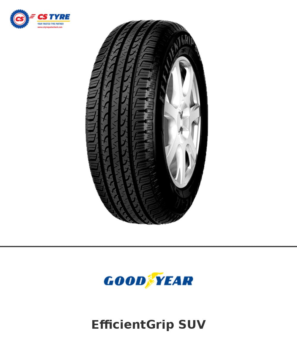 Goodyear EfficientGrip SUV 245/70 R16 V tyre with brand logo