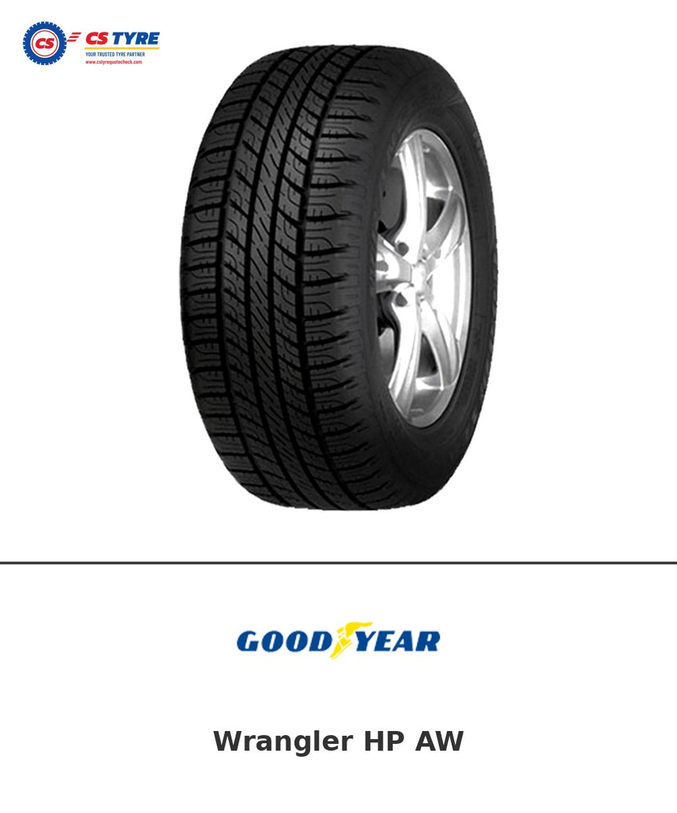 Goodyear Wrangler HP AW 215/65 R16 98H tyre with brand logo