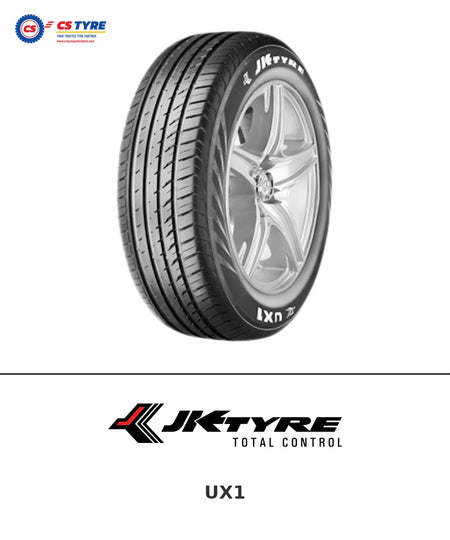 JK UX1 195/60 R15 tyre with brand logo