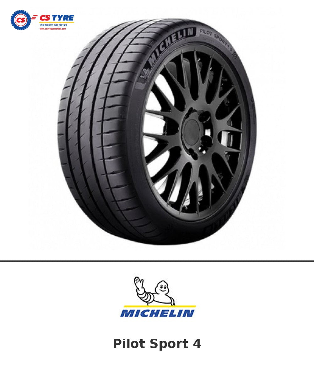 Michelin Pilot Sport 4 255/40 R18 99Y* tyre with brand logo