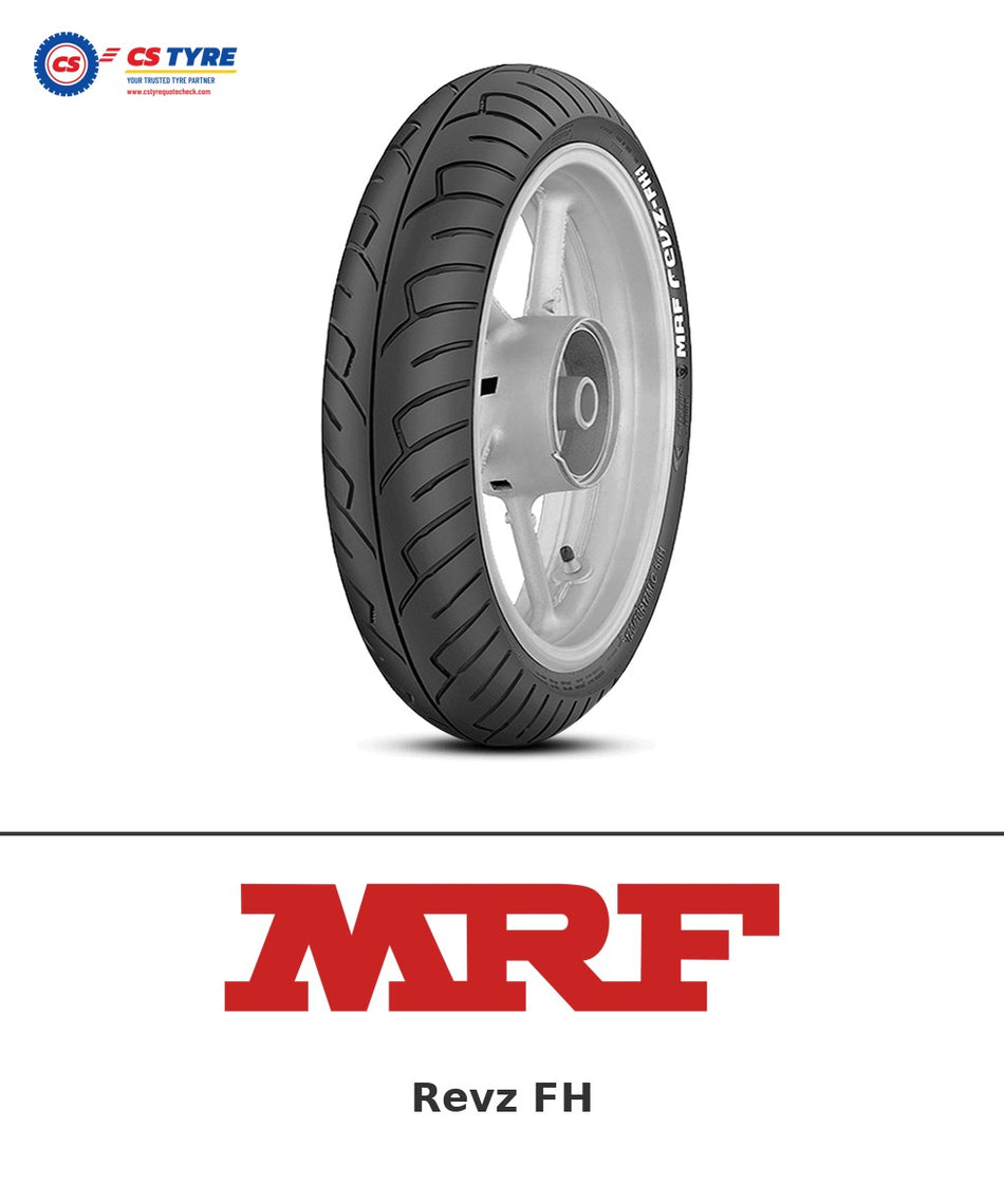 MRF Revz FH 120/70-17 bike tyre with brand logo