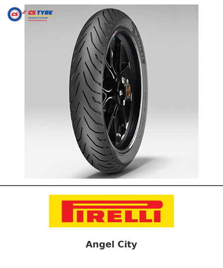 Pirelli Angel City 90/90-17 bike tyre with brand logo