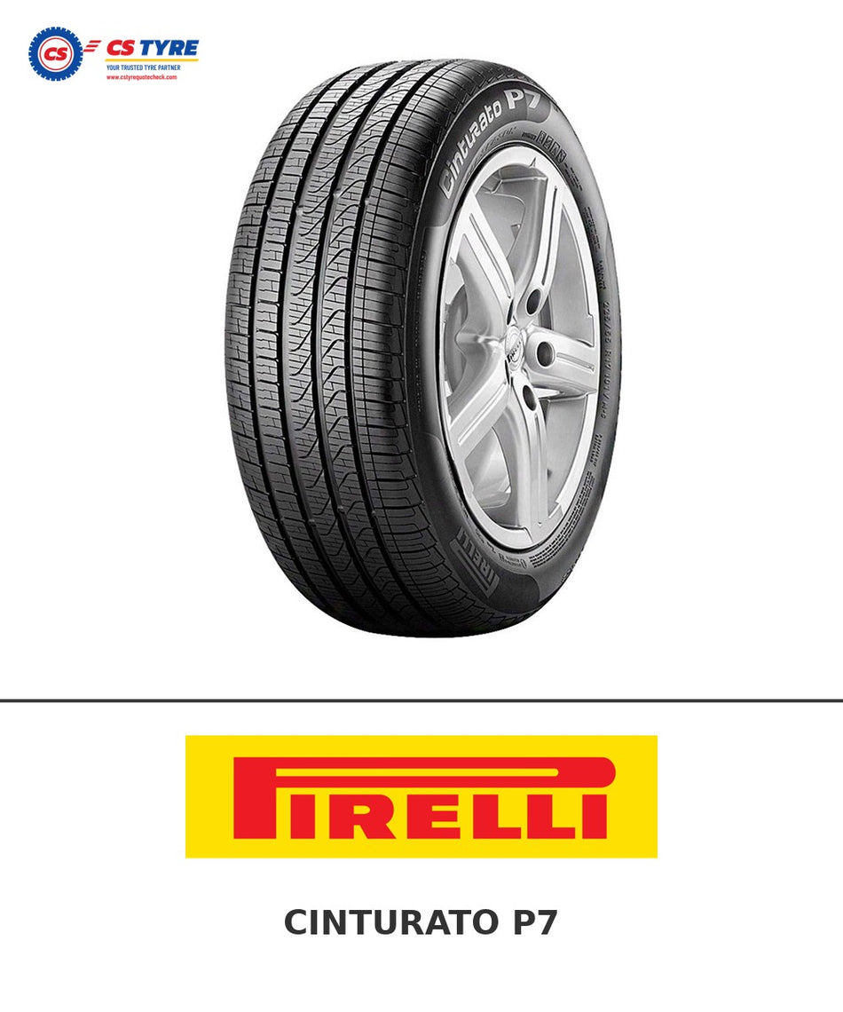 Pirelli CINTURATO P7 235/45 R18 94W tyre with brand logo