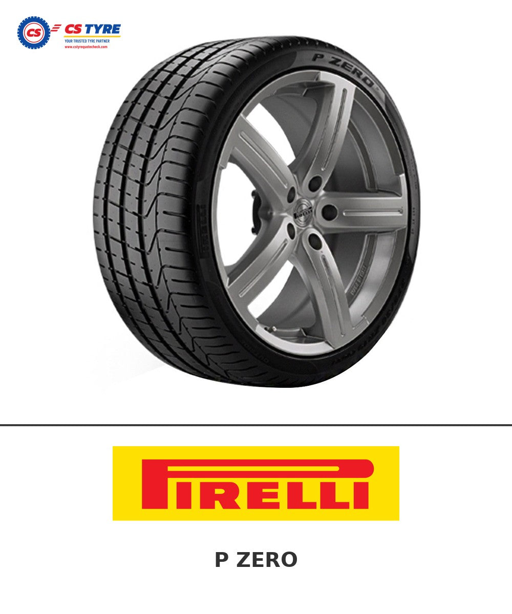 Pirelli P ZERO 255/45 R19 100W tyre with brand logo