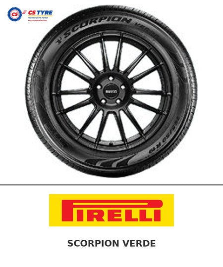 Pirelli SCORPION VERDE 255/55 R20 110W tyre with brand logo