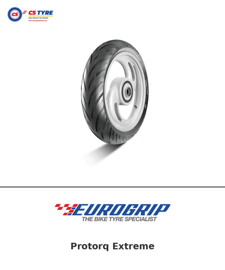 TVS Eurogrip Protorq Extreme 100/90-17 bike tyre with brand logo