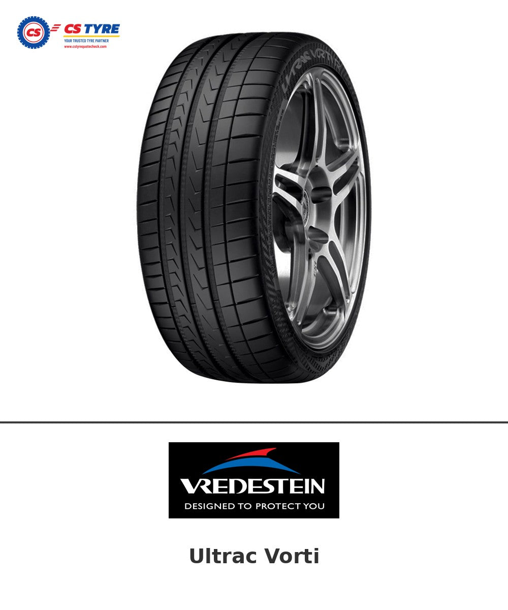 Vredestein Ultrac Vorti 315/40 R21 tyre with brand logo